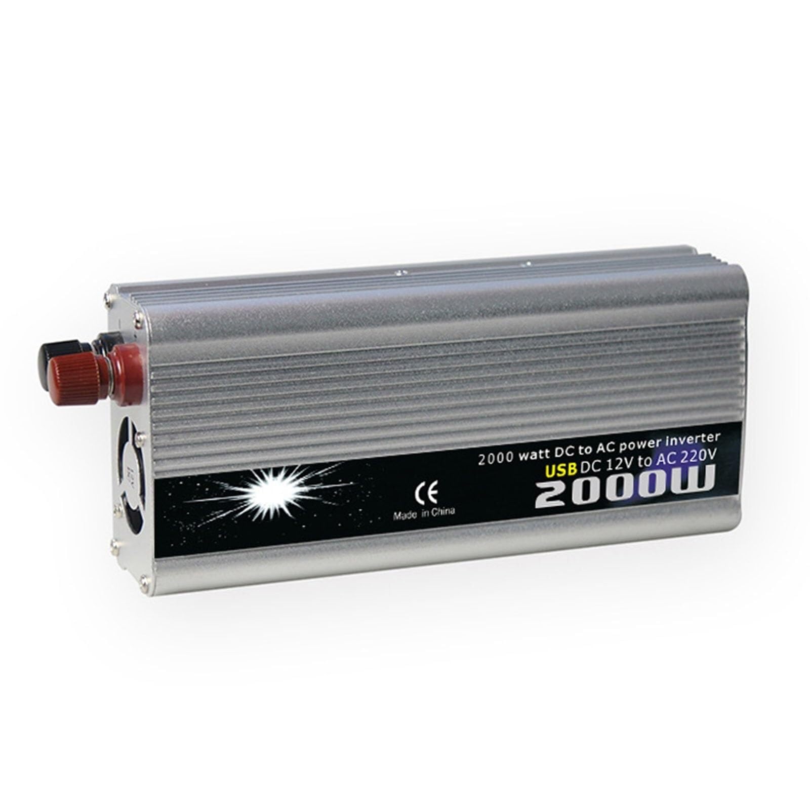 Convertisseur de puissance pour voiture 24V 220V 2000W avec USB