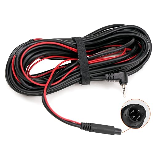 WOLFBOX 33Feet Rear Camera Extension Cord Cable (4 pin,2.5mm) for G840S / G930 / G840H(Type-c) / G850 / G900 / T10 Plus, not Suitable for G840H(Mini) / G880
