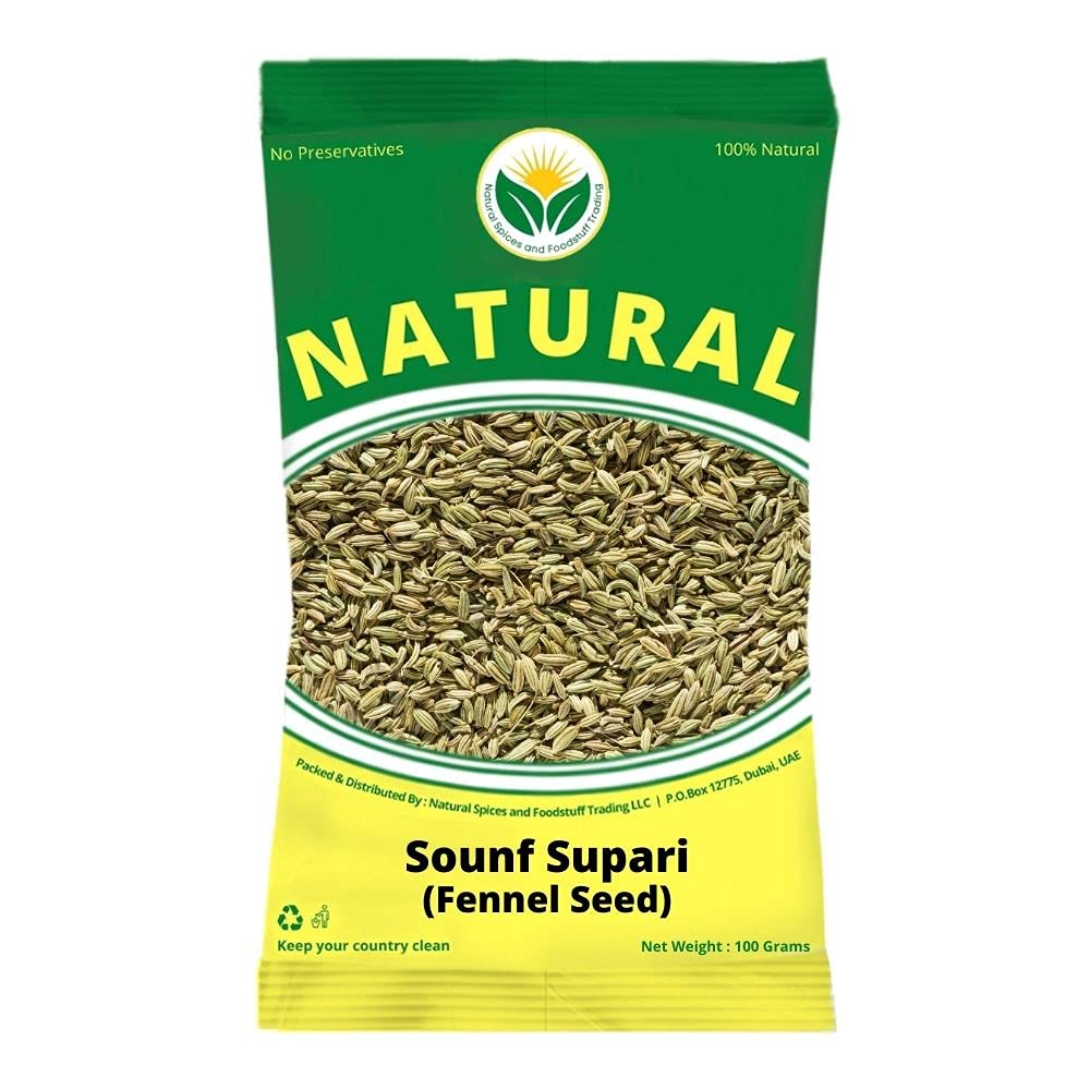 Natural Fennel Seed, 300g