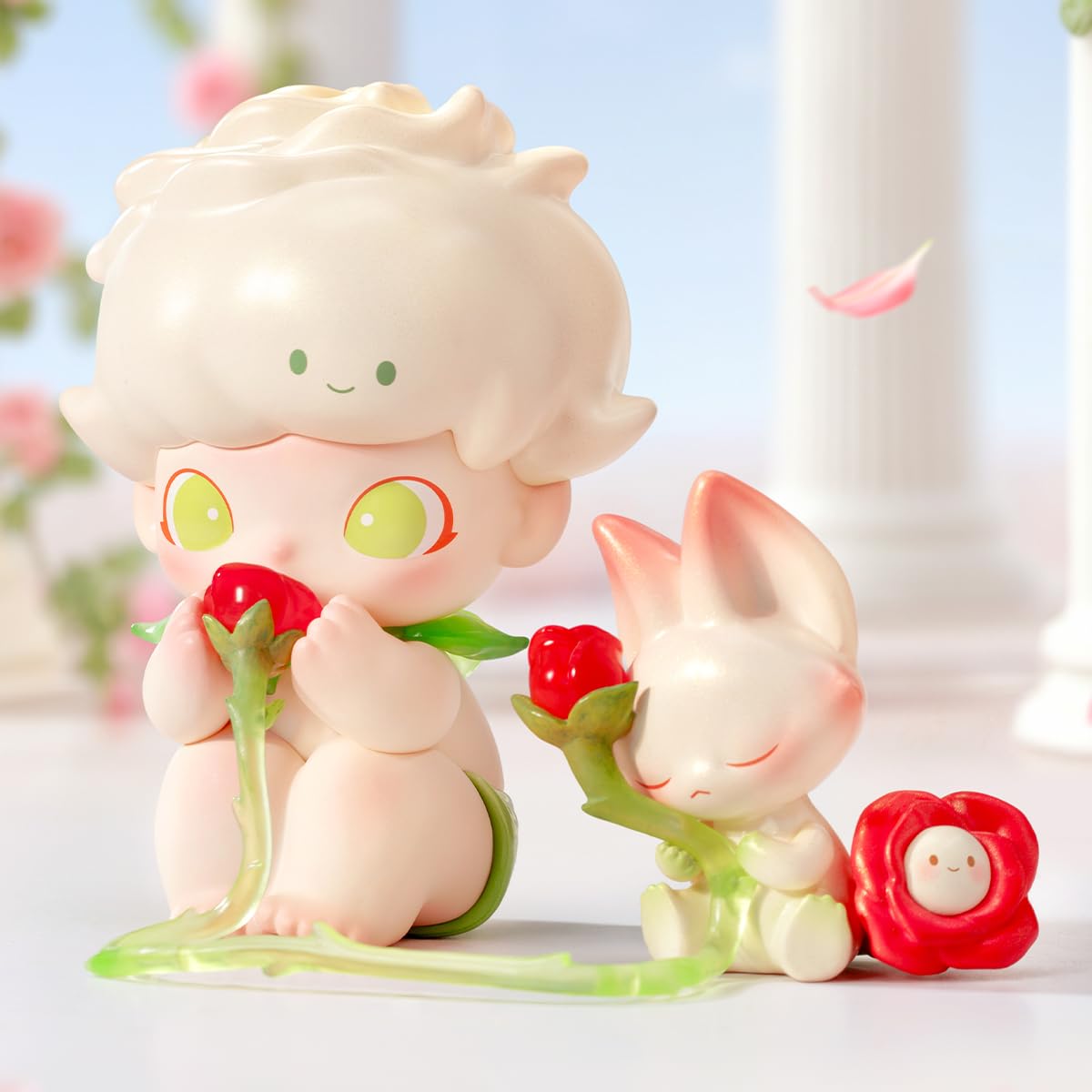 POP MART DIMOO Whisper of the Rose Figure Articulated Character Premium Design Gifts for Women Fan-Favorite Collectible Art Toy Figure - Image 4