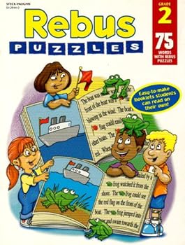 Paperback Rebus Puzzles Grade 2 Book