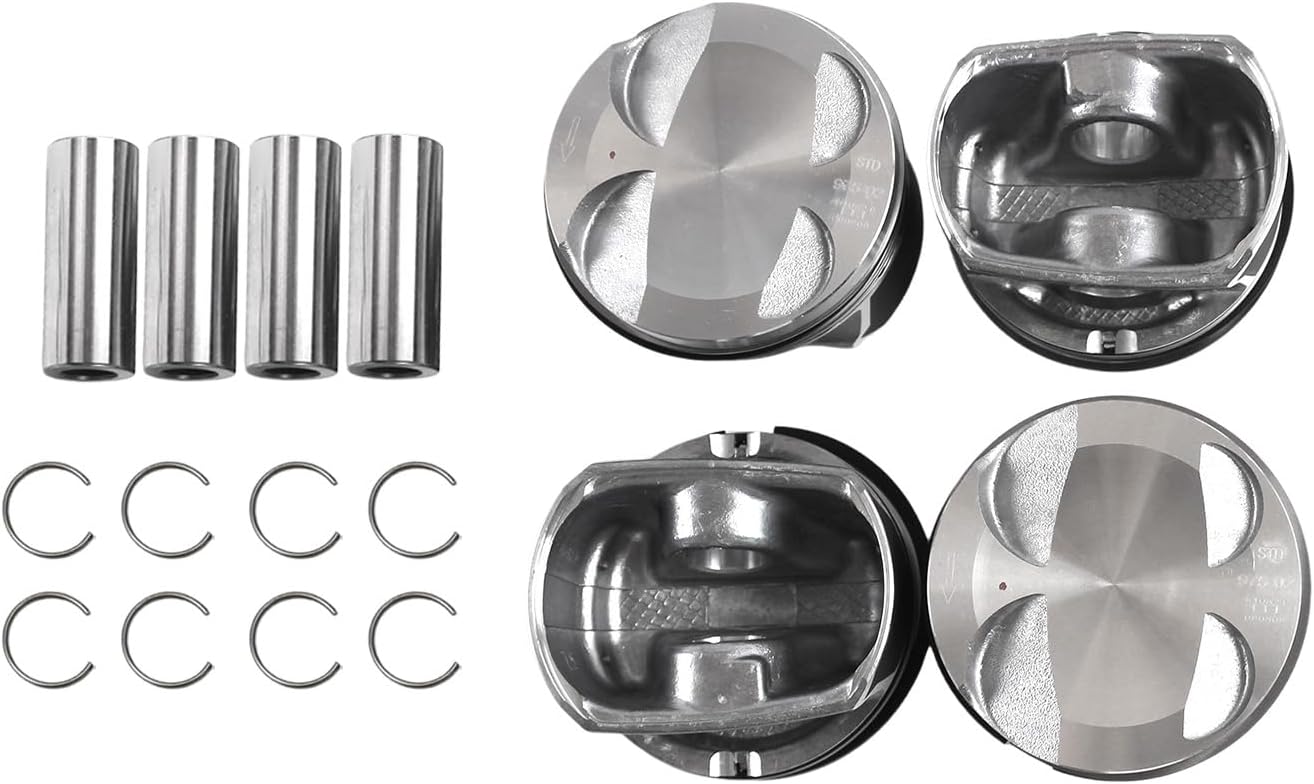 Engine Piston & Rings Set 11257589348 Φ77mm STD for MI-NI 2006-2016 R55 R56 R57 R58 for Cooper Countryman Paceman N12 N16, Replace Part No. 11257566479