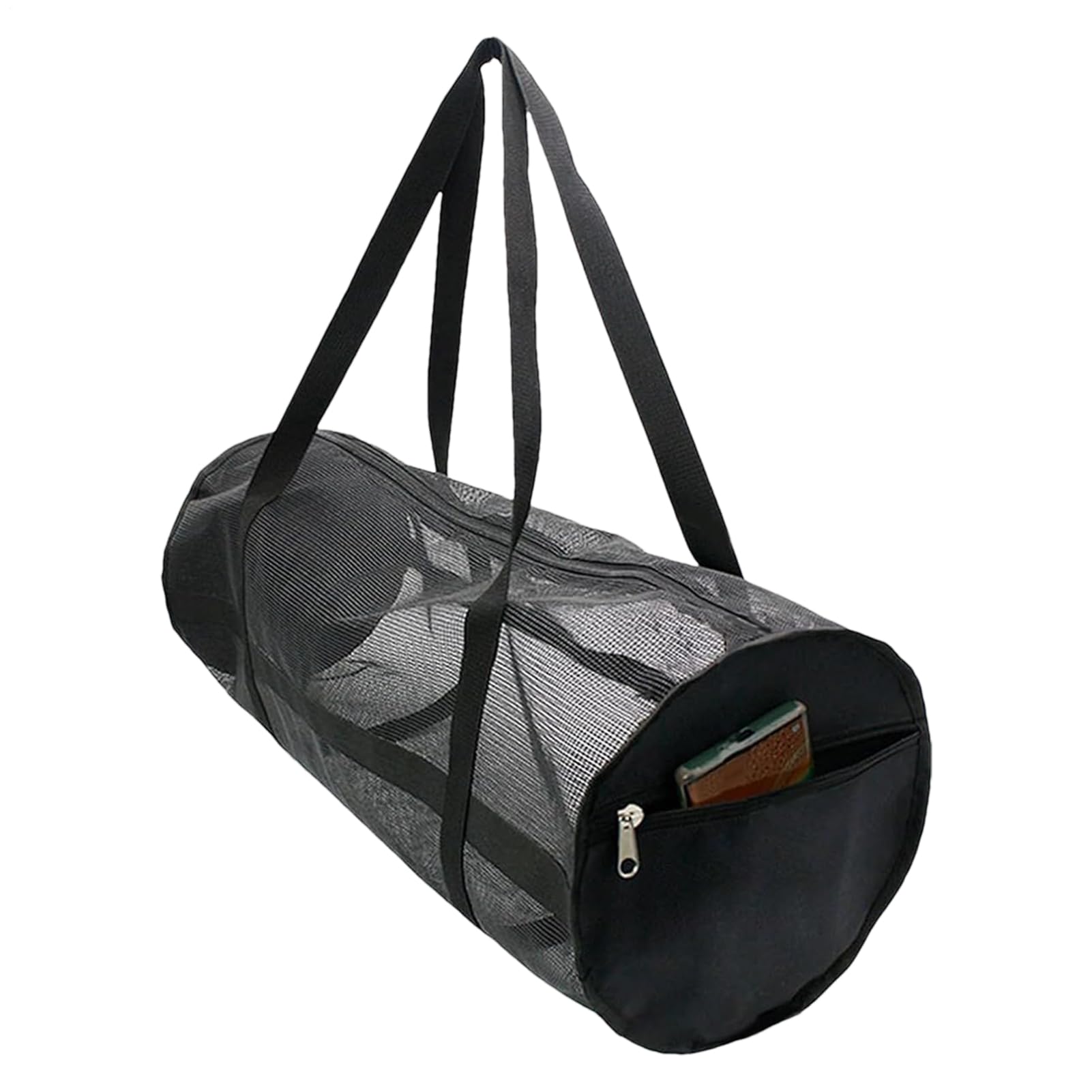 Diving Mesh Duffel Bag, Snorkel Gear Bag, Scuba Travel Tote, Spacious and Foldable Design, Breathable Mesh Construction, 27.56x11.02x11.02 Inches, for Snorkeling, Scuba, Swimming, Or Beach Trips