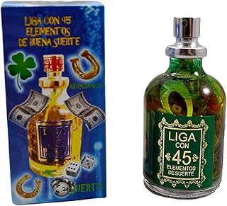 Buena Suerte Perfume Aceite 45 Elements Of Good Luck Oil | Liga con 45 Elementos De Buena Suerte Good Luck Perfume