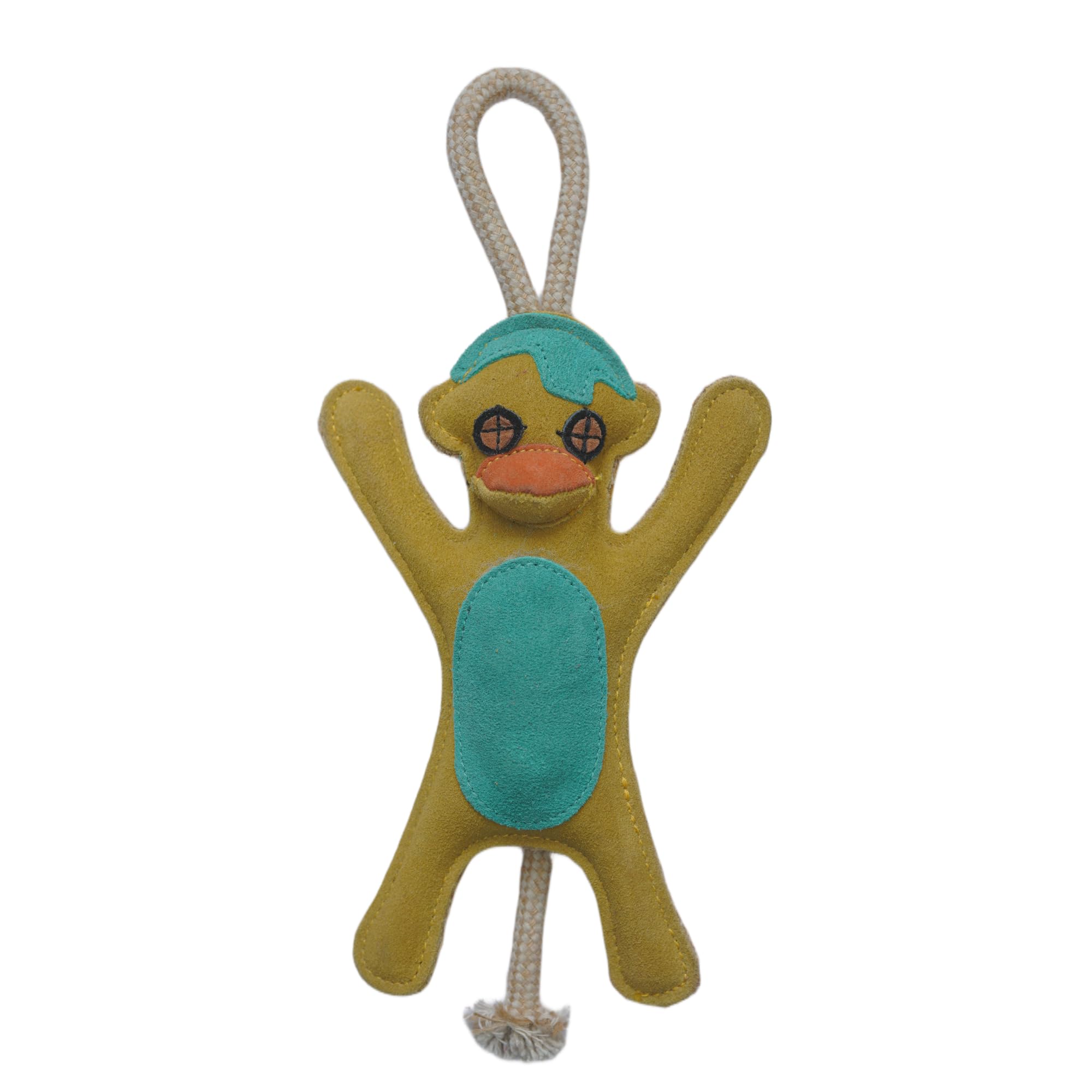 GUTS AND GLORY Dog Toys chew for Teething (Suede Leather and Jute, Yellow and Green) (B0BRZZ6JG7) Amazon Price History, Amazon Price Tracker