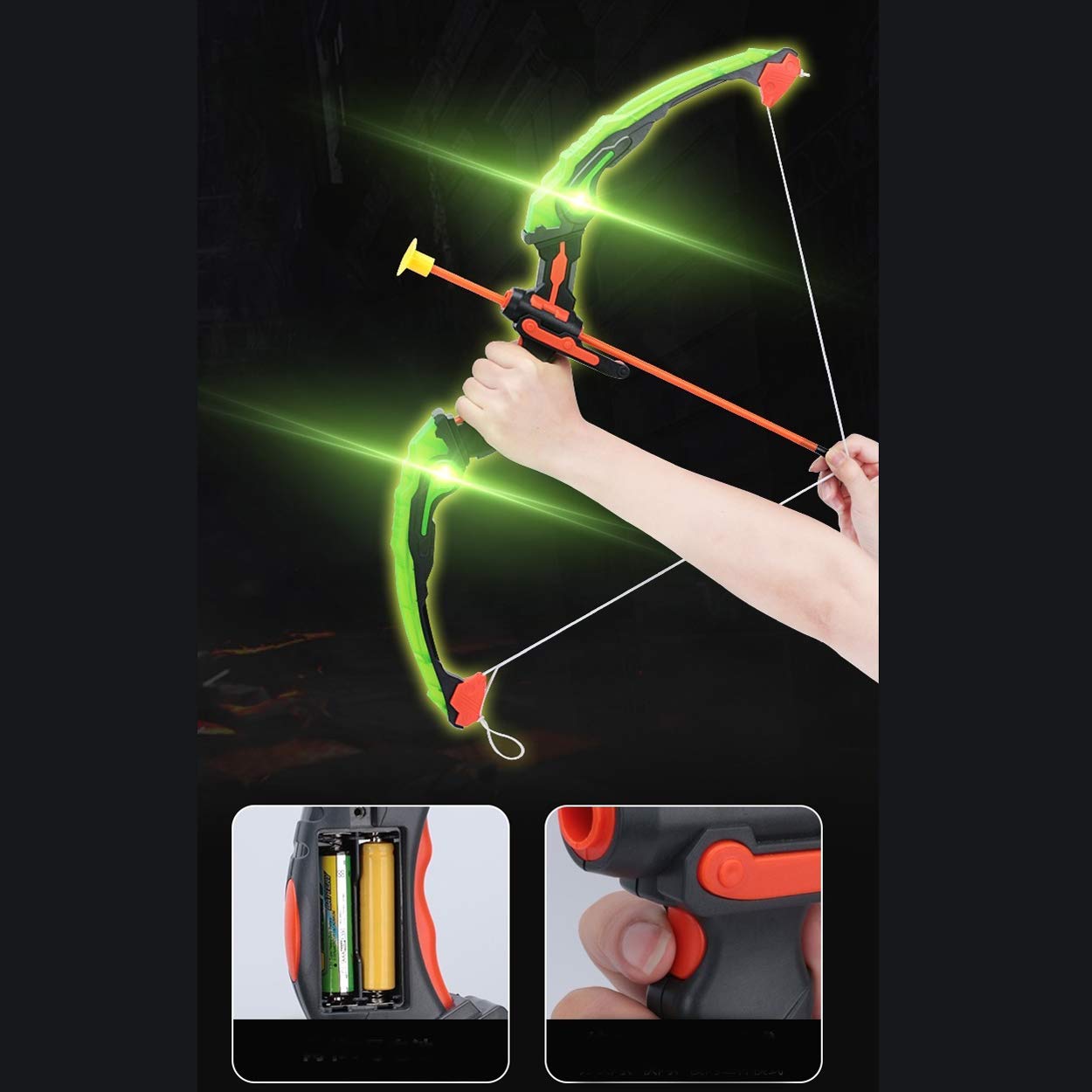 Amazon.com: KiiToys Bow & Arrow Toy Set for Kids, Archery Bow 32