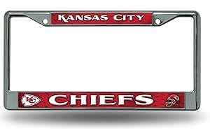 Rico NFL Kansas City Chiefs Chrome Frame