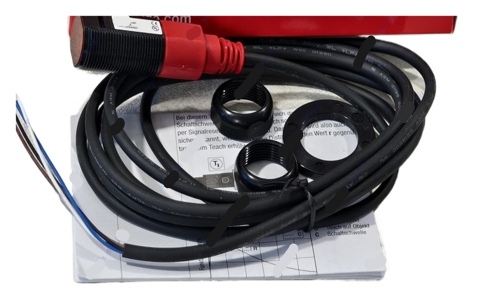 BFSYDLUJ Diffuse Reflection Photoelectric Switch Sensors FT318B.3/4P