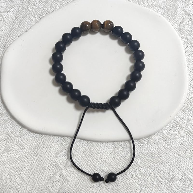 RFTWXHPN Inspirational Gift Bracelets for MenAlways Remember You're Braver Than You Believe Bracelet for Uncle Brother Encouragement Gifts for Men Gift with Message Card2