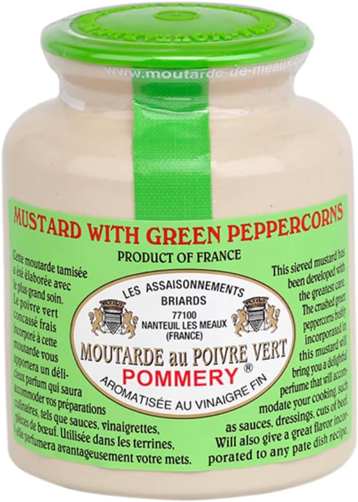 Green Peppercorn Mustard (Moutarde au Poivre Vert)