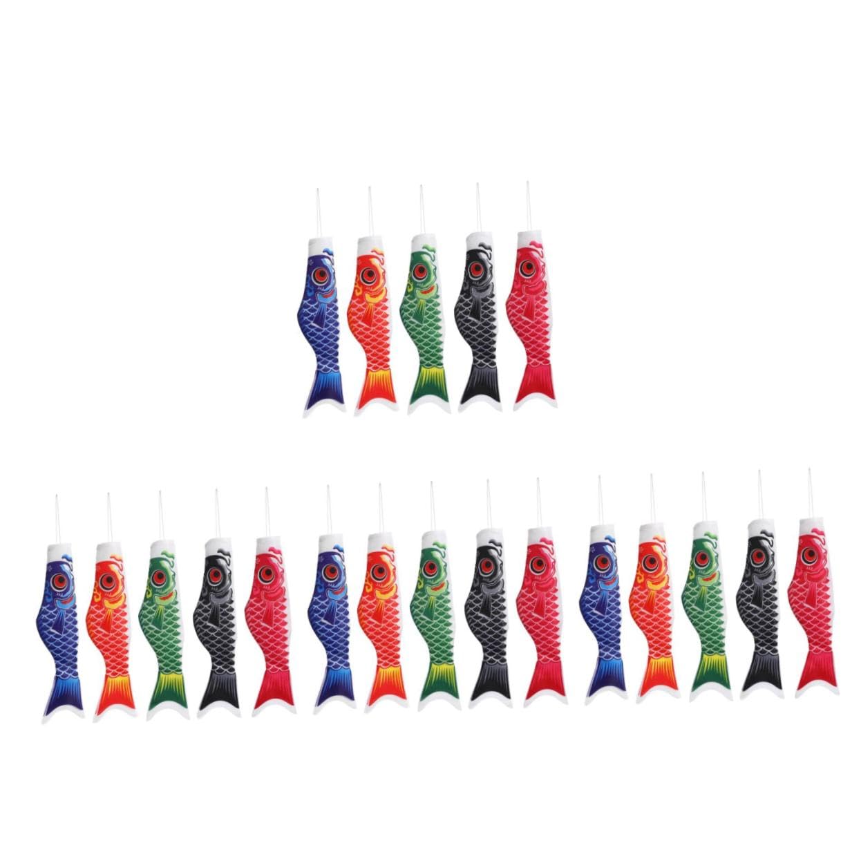 Drapeaux carpe koinobori étanches pour balcons et extérieurs résistants au vent