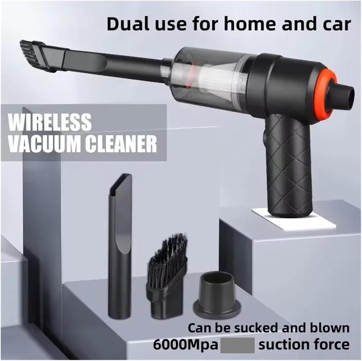 Fit for Cordless Handheld Car Vacuum Cleaner - Portable Wireless Vacuum for Home and Office