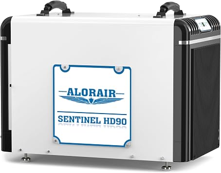 ALORAIR 198 Pints Crawlspace Dehumidifier for Commercial, Sentinel HD90