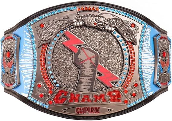 WELL PERFORM New Cm Punk Signature Spinner Champion Ship Replica Title Wrestling belt