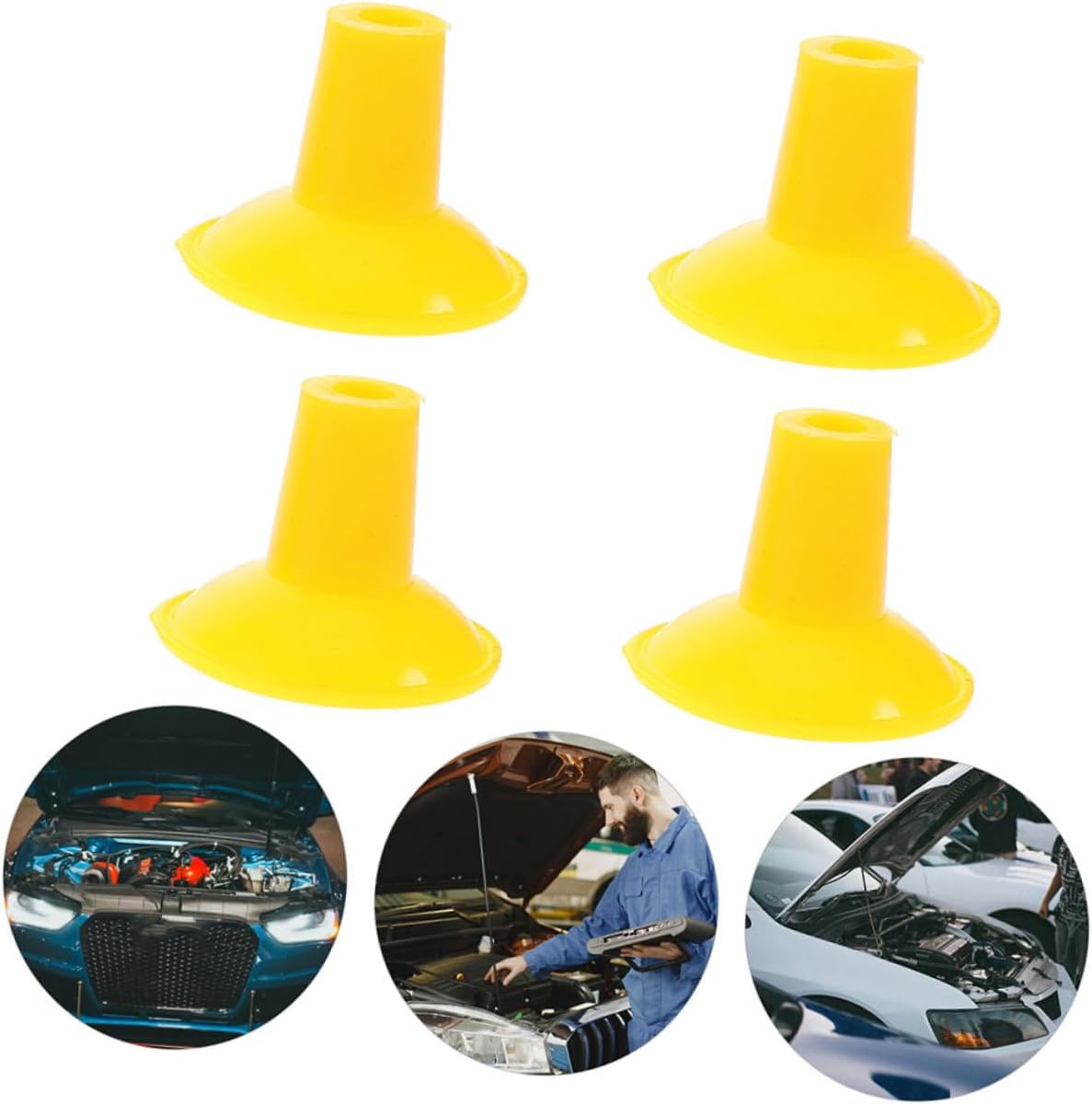 10pcs Rubber Cups Valve Tool Kit for Engine Grinding and Maintenance Automotive Accessory for Motorcycle and Car Repairs Essential Mechanic Tool