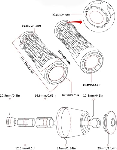 Miniatura 2 de Accesorios de embrague para motocicleta, palancas de embrague de freno, mango de manillar para XTZ125 XTZ 125 2003-2016 2004 2005 2006 2007 2008