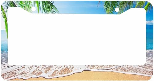 Miniatura 12 de Marco decorativo para matrícula, tablero de ajedrez blanco y negro, marco de aluminio para placa de matrícula para hombres y mujeres