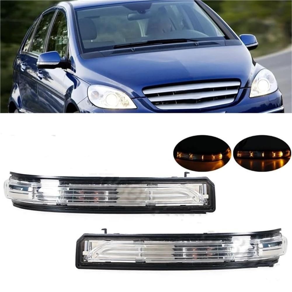 Auto Rückspiegel Blinker,für Benz W169 W245 A160 A180 A200,Auto Blinker Licht Seite Spiegel Blinker Links Rechts Zubehör,A-Left Side