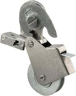 Prime-Line B 663 Screen Door Roller Assembly, 1 inch Steel Ball Bearing Wheel, 1 Pair (2-pack)