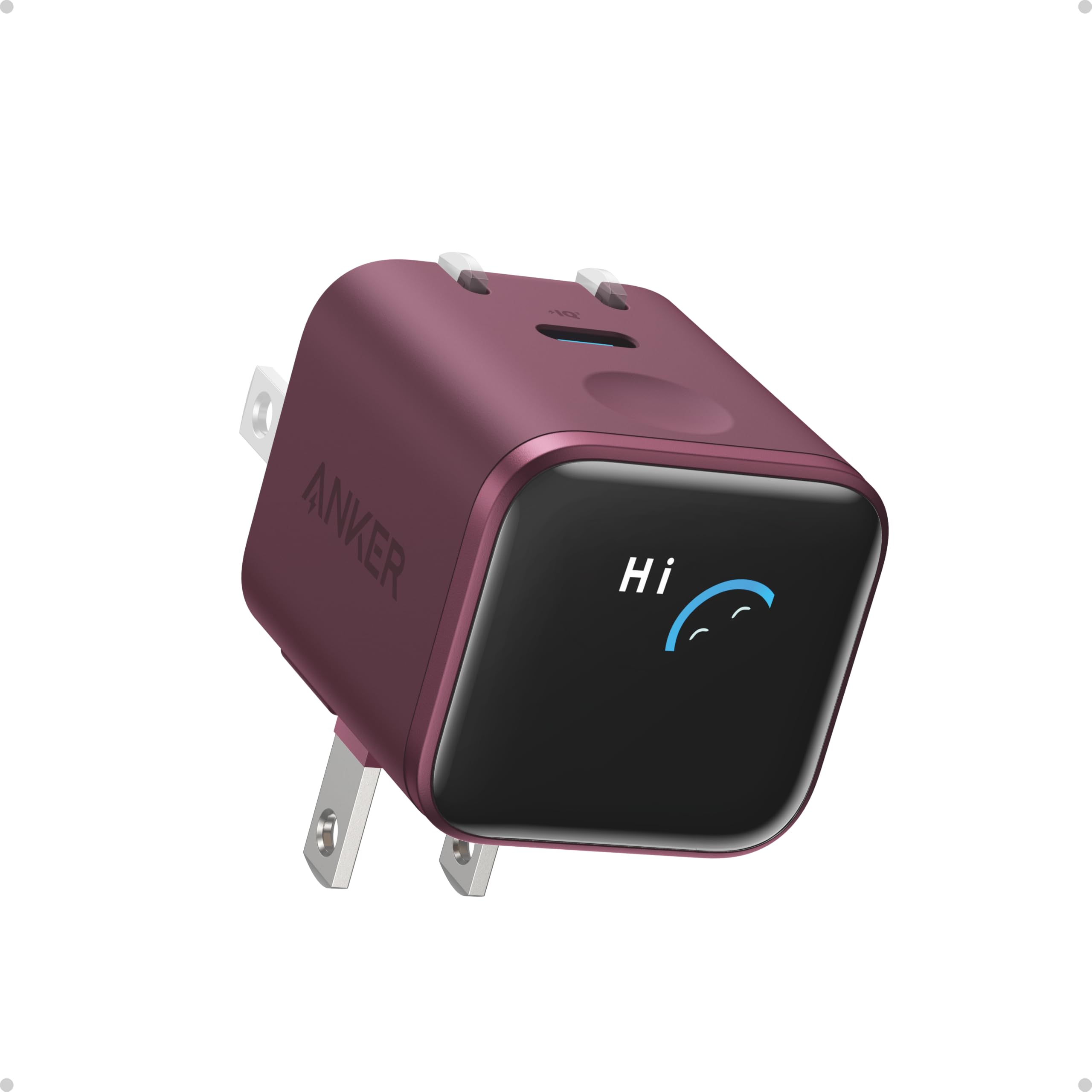 Anker Nano Smart Display Charger - 45W Fast Charging -12
