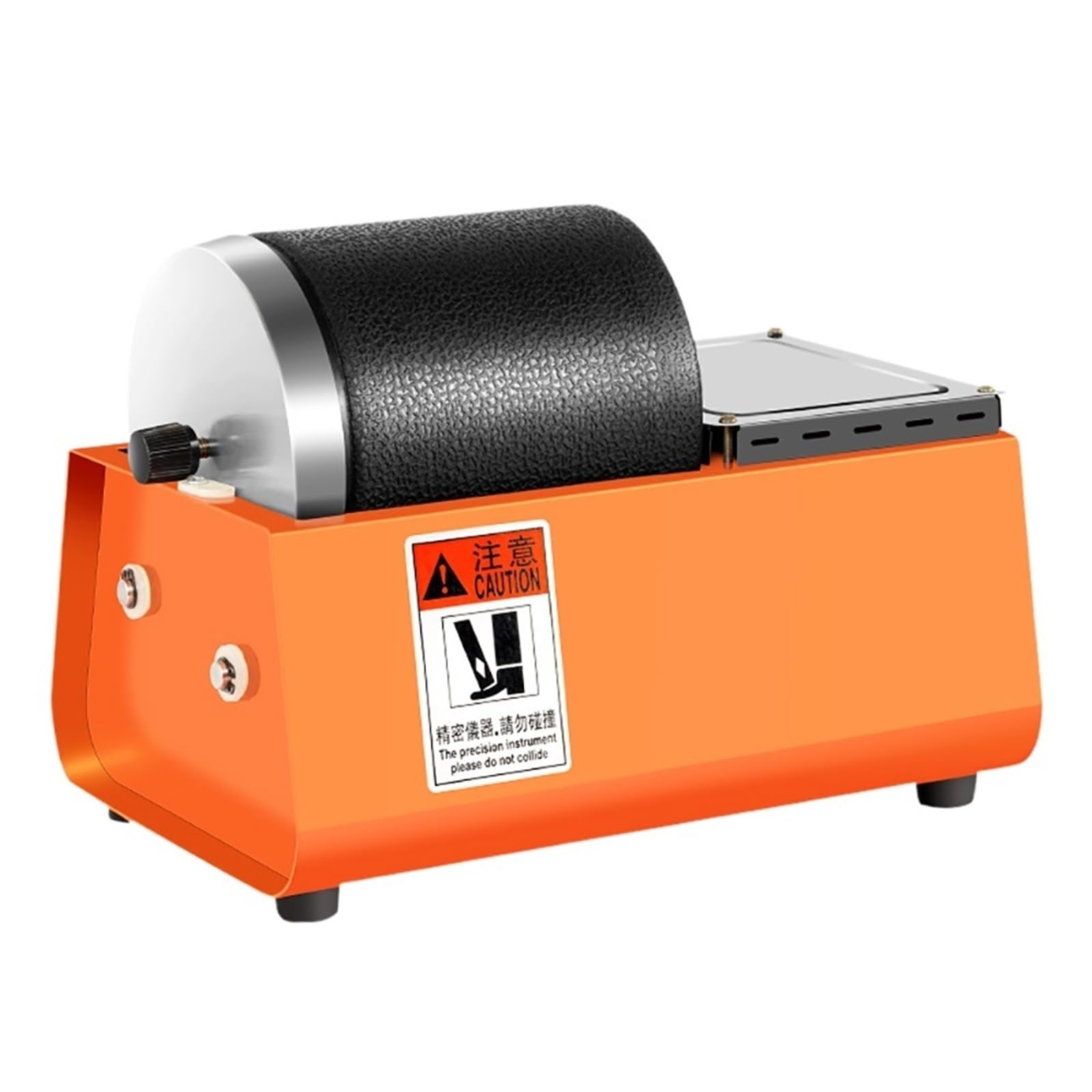 JVDDI Rock Rotary Tumbler Lapidary Machine Single Drum Beads Rock Stones Gold Silver Jewelry Jade Metal Polishing Machine