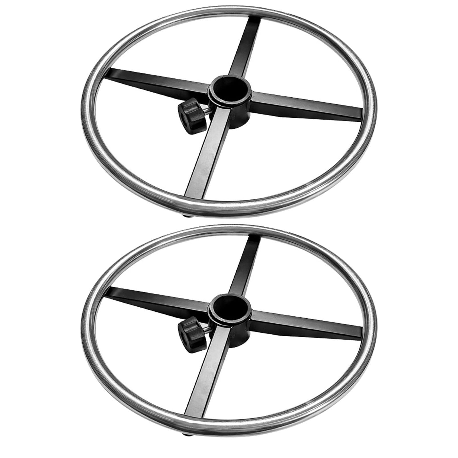 Yardwe 2 Piezas Anillo Reposapiés para Silla Giratoria de Oficina 35cm