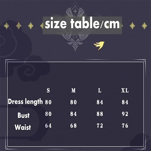 Miniatura 2 de Weixu Game Genshin Impact Keqing - Disfraz de cosplay de esplendor opulento traje uniforme de Halloween para mujer