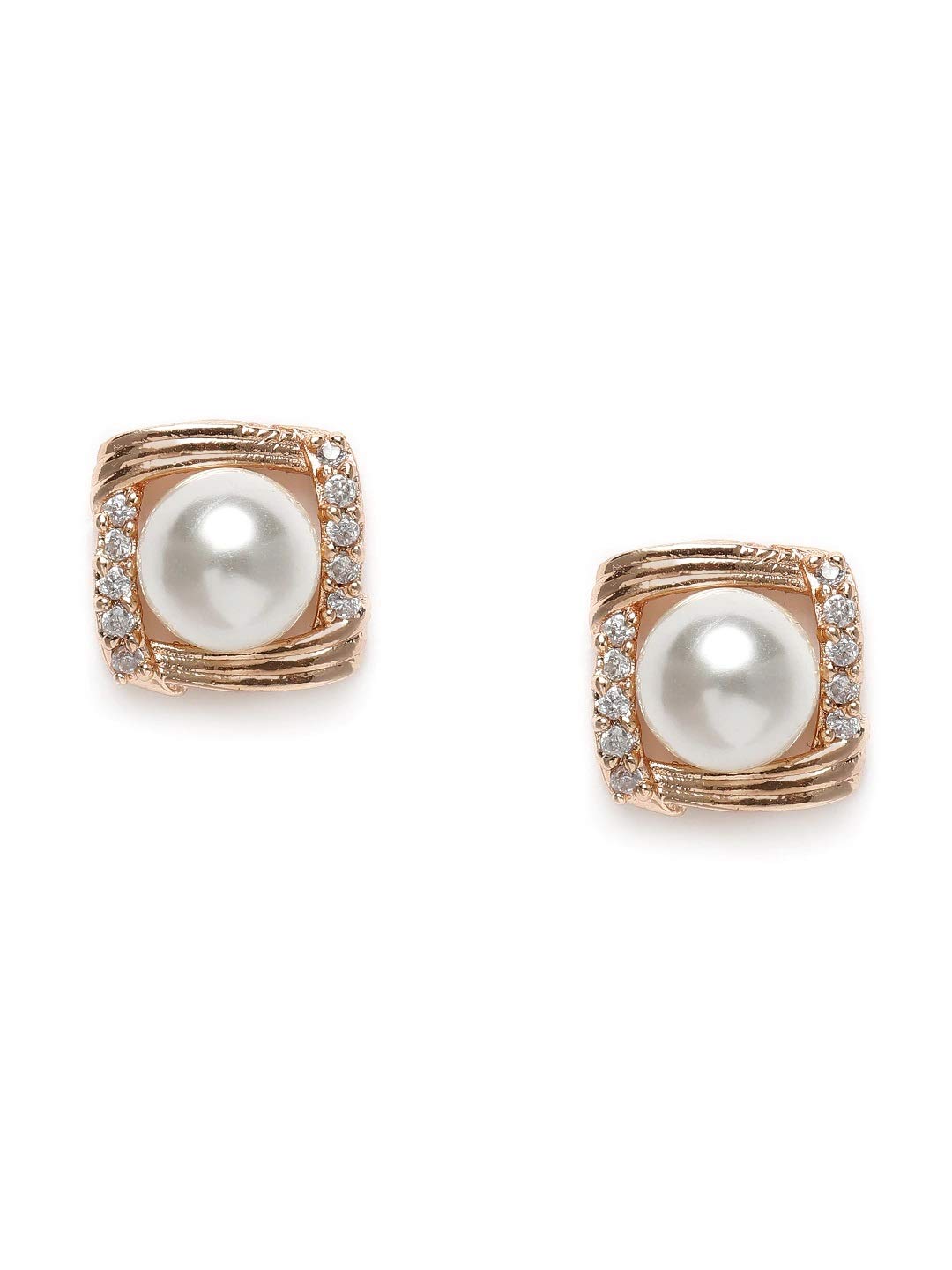 See full amazon price history chart for Zaveri Pearls Rose Gold Cubic Zirconia & Pearl Contemporary Brass Stud Earring For Women-ZPFK10092 Zaveri Pearls Rose Gold Cubic Zirconia & Pearl Contemporary Brass Stud Earring For Women-ZPFK10092 (B08YWVDPCQ) Amazon Price History, Amazon Price Tracker