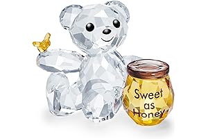SWAROVSKI Kris Bears Sweet as Honey Clear Crystal Figurine