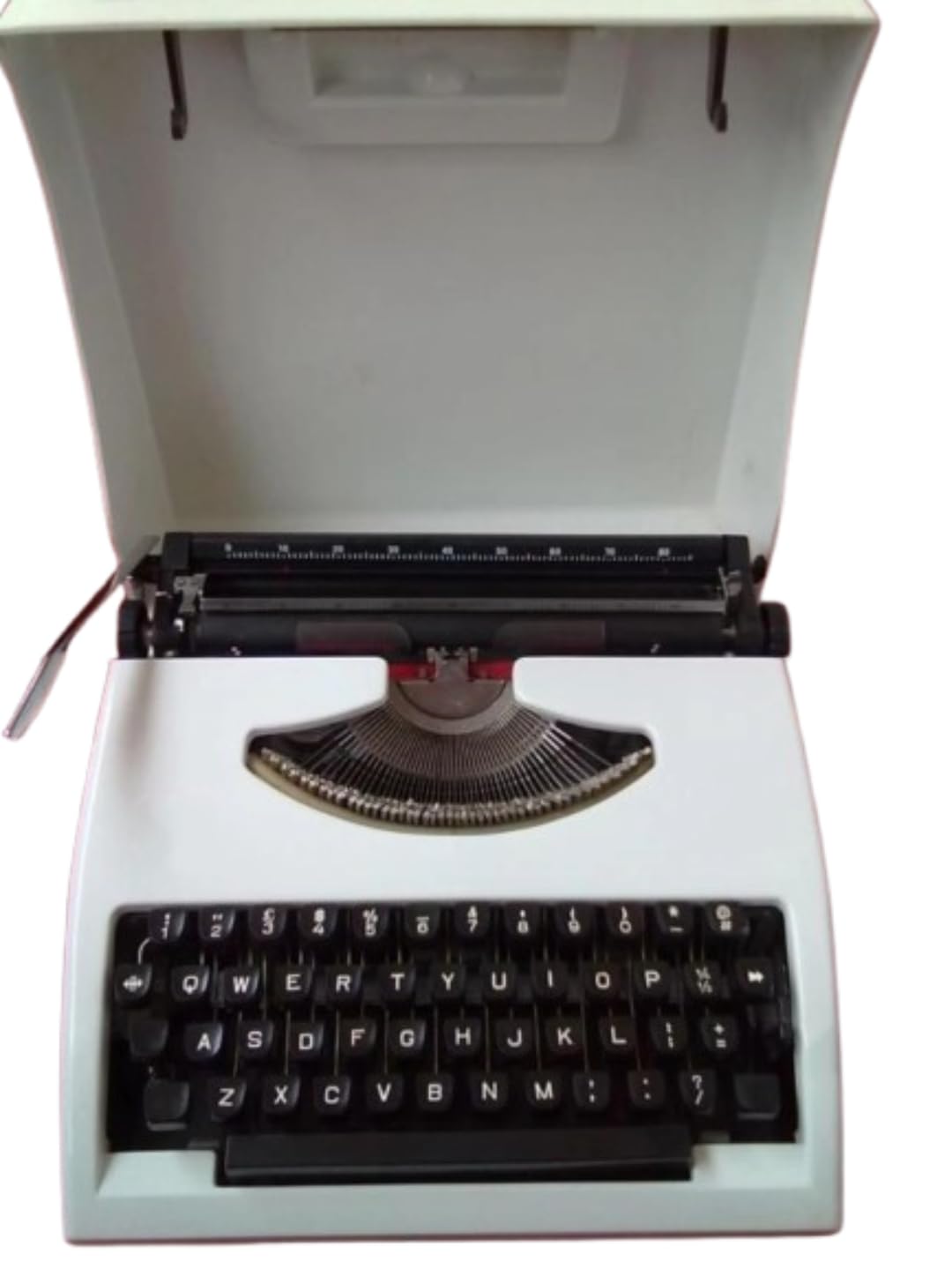 MRKU Macchina da Scrivere Portatile Manuale Leggera in Metallo per Studenti scrittori Viaggi Ufficio casa Strumenti Busta Lettere Scrittura Prendere Appunti romanzo