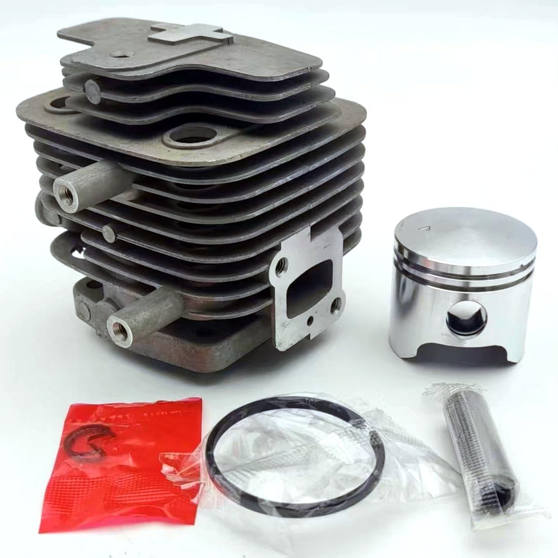 531007735 531007736 - Kit de pistón cilíndrico para desbrozadora Husqvarna 142R 142RB 142RJ 143R 152RB 152RJ 153R para desbrozadora Jonsered GC2042 GC2052 BP2052