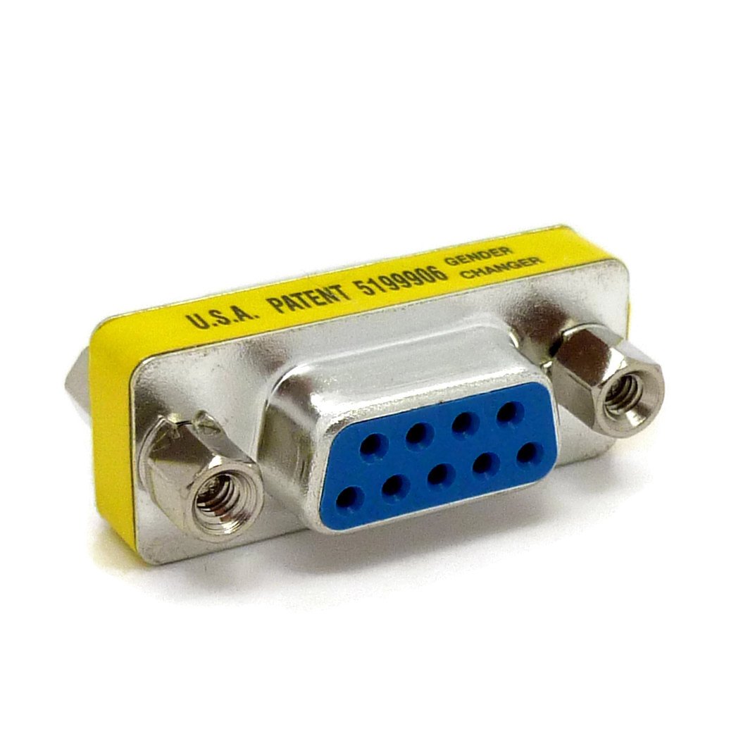 Serial RS232 Mini Gender Changer DB9 (F/F)