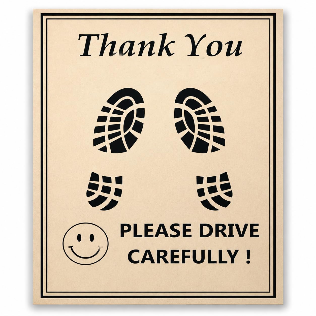 𝗣𝗮𝗰𝗸 𝗼𝗳 𝟭𝟬𝟬pcs Disposable Car Floor Paper Mat | Thank You for Your Visit Paper Floor Mats for Car Service, Workshop, Garage & Dealership | Heavy Duty Absorbent, Disposable, Eco-Friendly-image-27