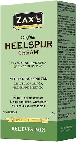 Miniatura 1 de Zaxs Original Heelspur Cream - Crema para el dolor de pies más vendida crema para aliviar el dolor y la inflamación rápido para fascitis plantar