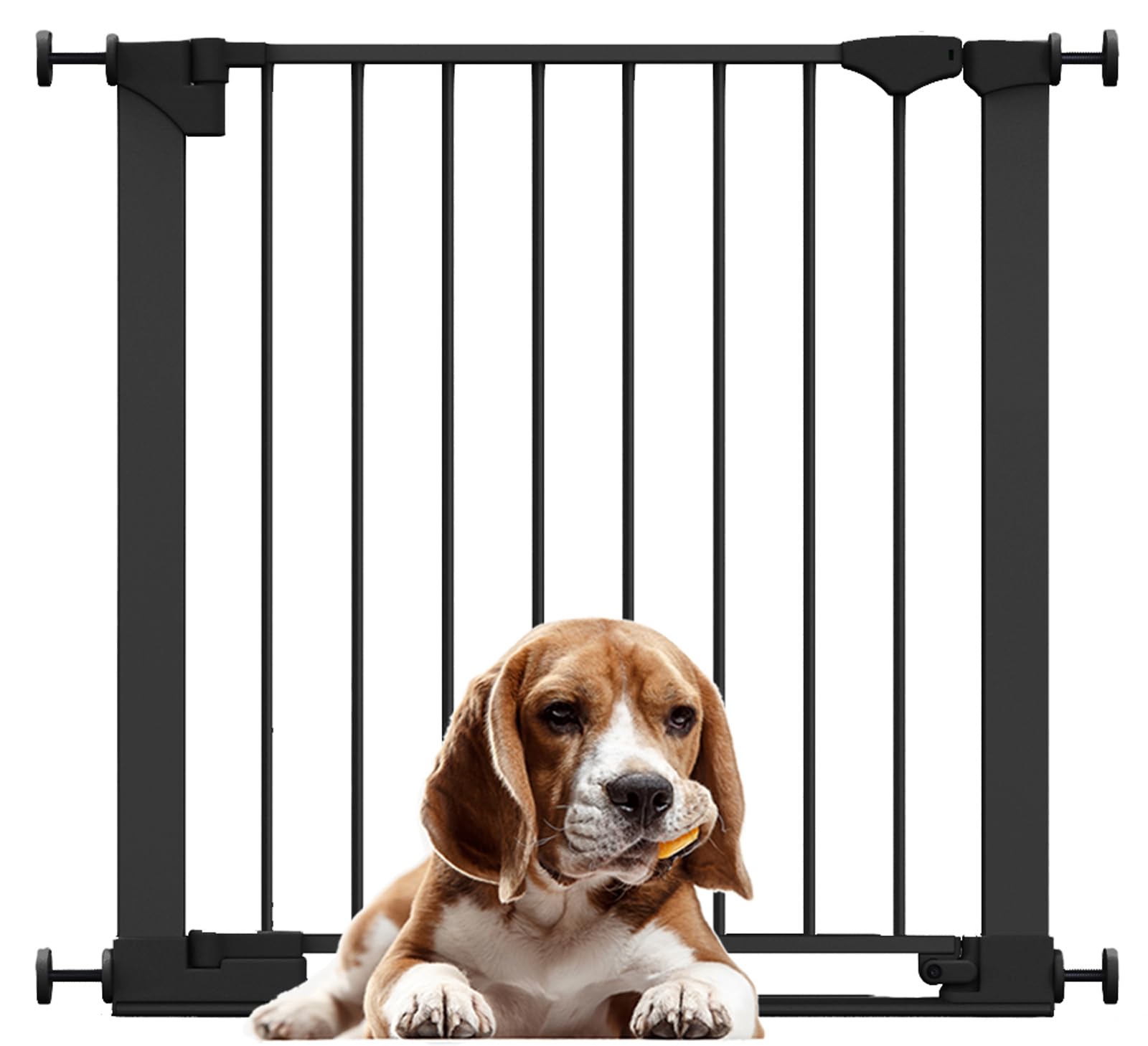 Bettacare - Pet Gate - Extra Low Walkthrough - Pressure Fit - Black - 75cm