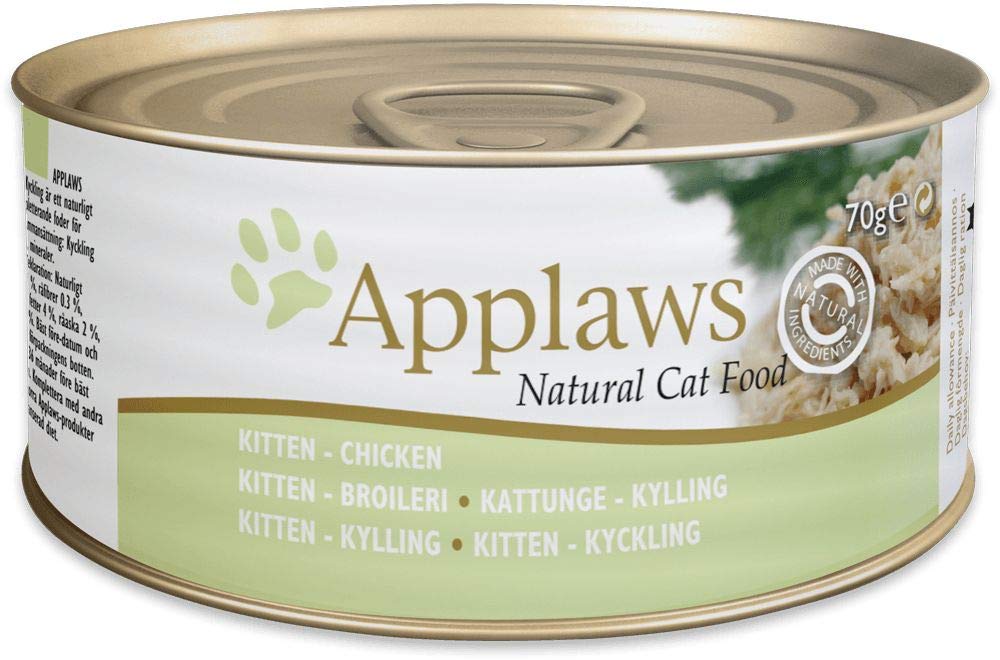 Applaws Kitten Food Tin Chicken Breast 24 x 70g 1680g