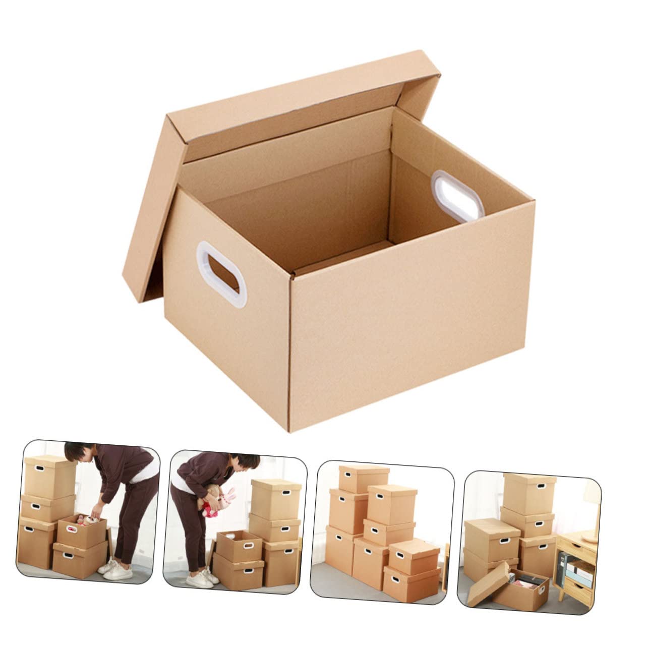 MAGICLULU Dokumentenbox für Schule und Büro Aktenorganizer Aufbewahrungskoffer für Dokumente Geldscheine Briefe Quittungen Rechnungen Formstabile Ablagebox aus Strapazierfähigem Material