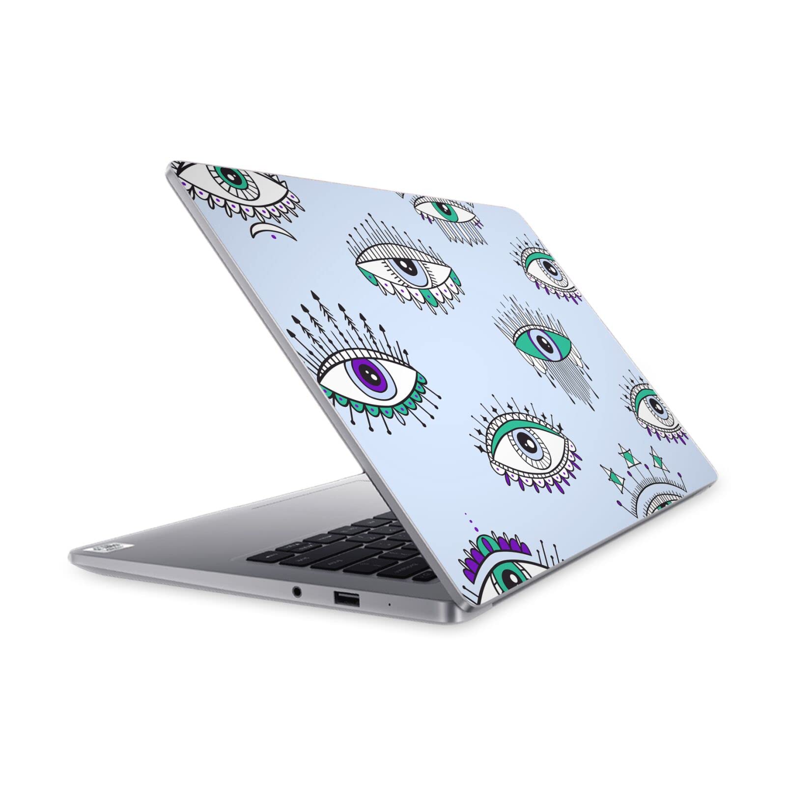 Sticker Troisième Oeil Magick pour masquer les rayures du Mi Notebook 14