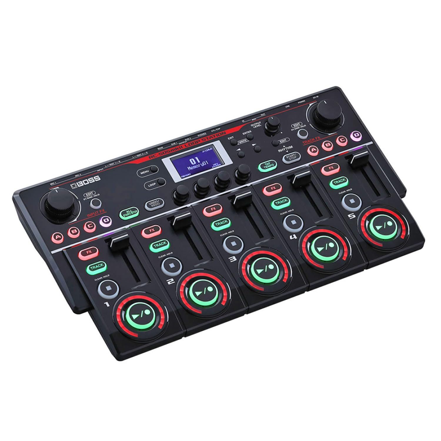 Boss RC-505 MK II Loop Station con soporte para portátil Keepdrum