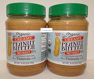 Trader Joe's2 Trader Joes Organic Creamy Peanut Butter Valencia No Salt ...