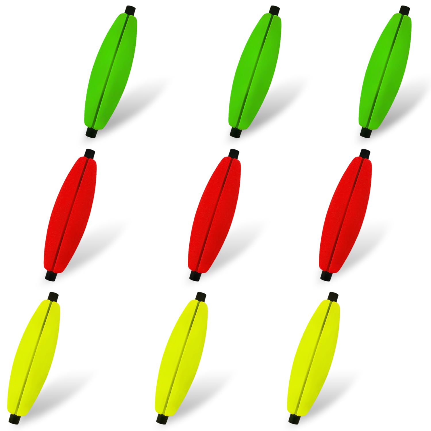 Narcissus Fishing Slotted Peg Float – Slip Bobbers for Fishing, Catfishing Tackle, Fishing Bobbers for Bass, Santee Rig & More–Ideal for Freshwater & Saltwater–Easy Line Insertion, No Threading