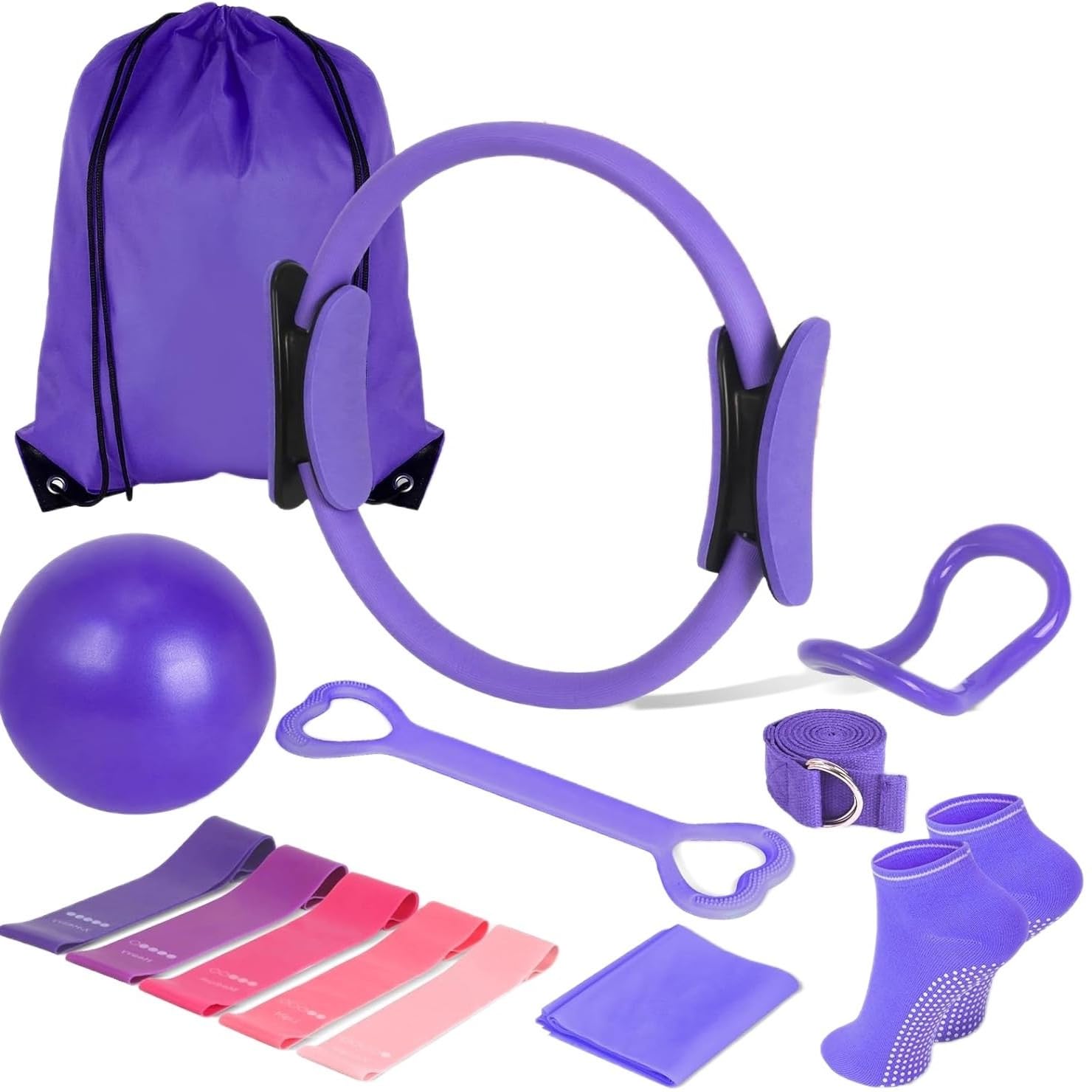 Kit essencial de Pilates para mulheres, kit de Pilates Better Me