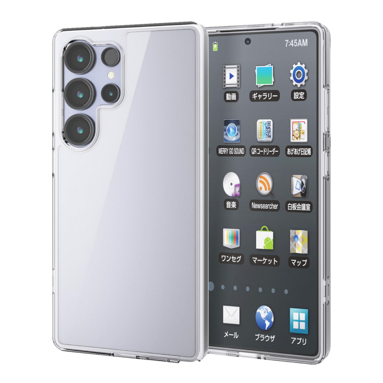 Amazon.co.jp: エレコム Galaxy S25 Ultra (SC-52F) ケース