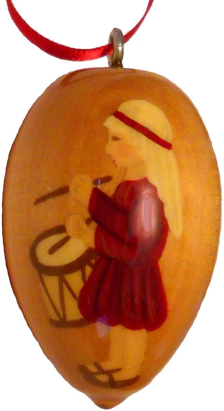 Small Drummer Boy Ornament Red