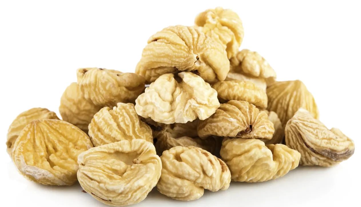 Castaña Pilonga Extra Sin Piel - Sin Gluten, Vegano - Bolsa Kilo - 1000 gr - Frit Ravich - Origen España