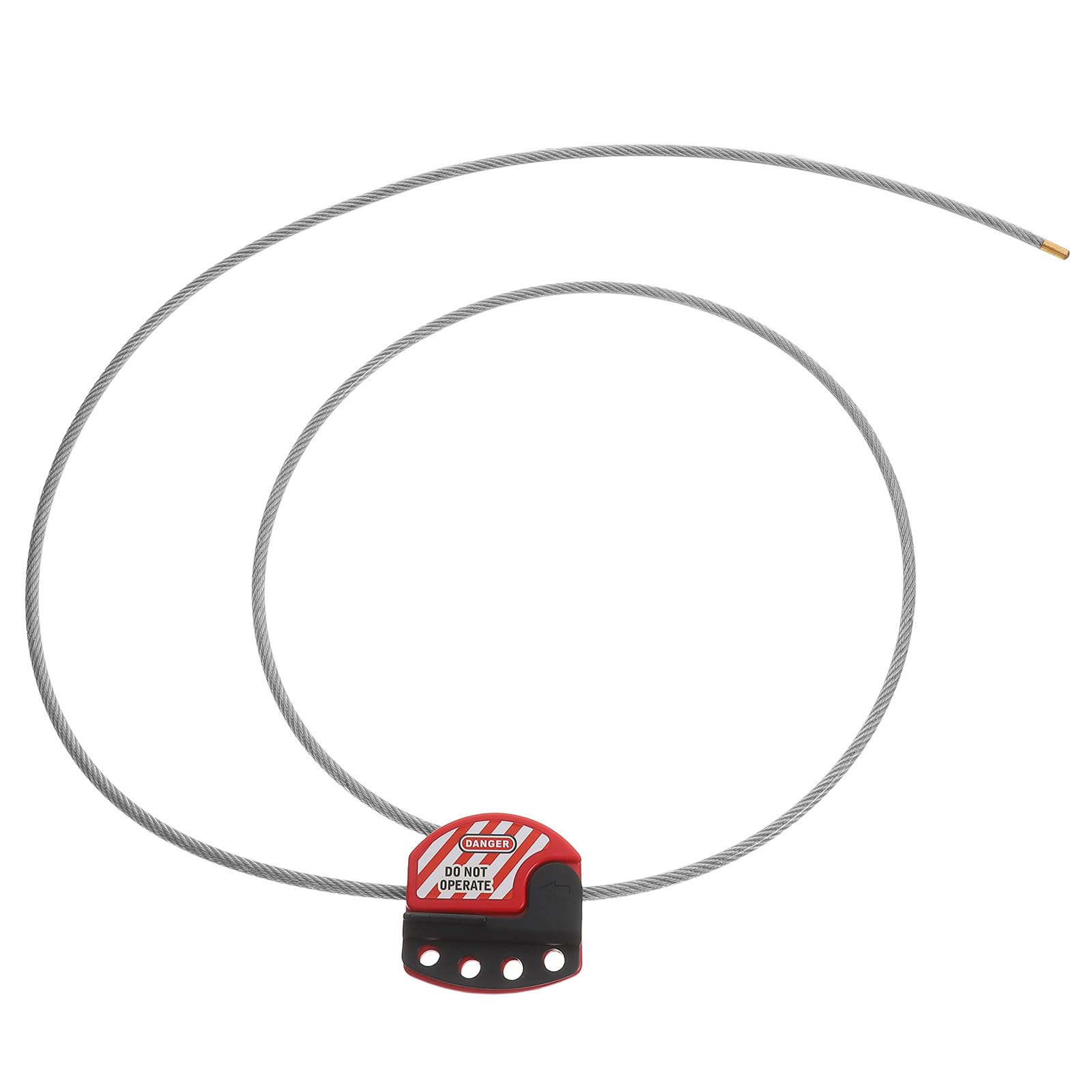 Cable de Seguridad Loto de acero inoxidable con diámetro de 6mm y longitud de 1,8m