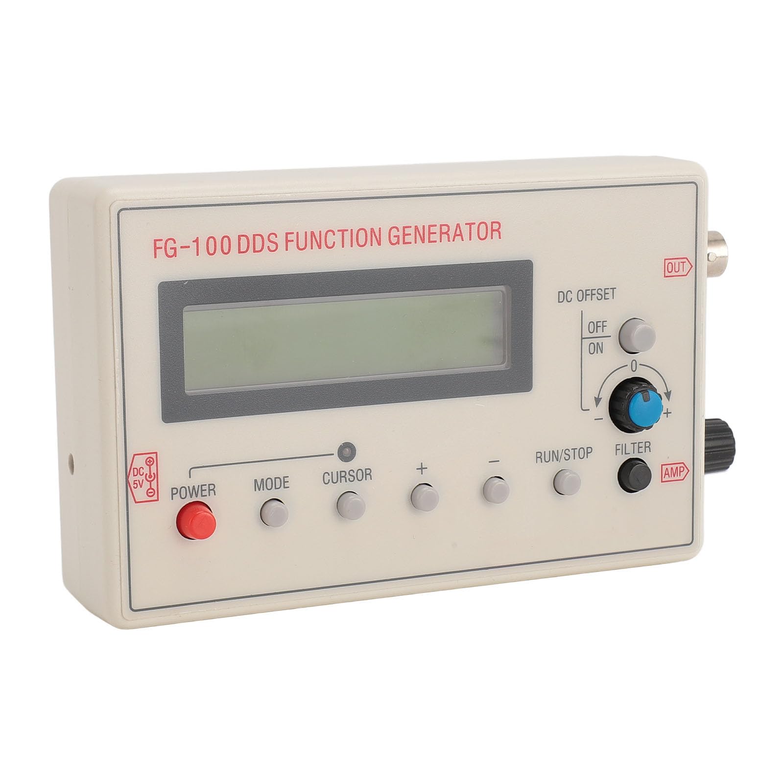 Generador de Señal con Función DDS, Sinusoidal de 1 Hz a 500 KHz