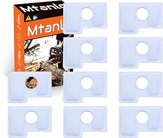 Mtanlo 10X Air Filters For Stihl 018 017 MS180 MS180C MS170 MS170C FS36 FS44 Chainsaw , 10 X Air Filter (Double Layer)