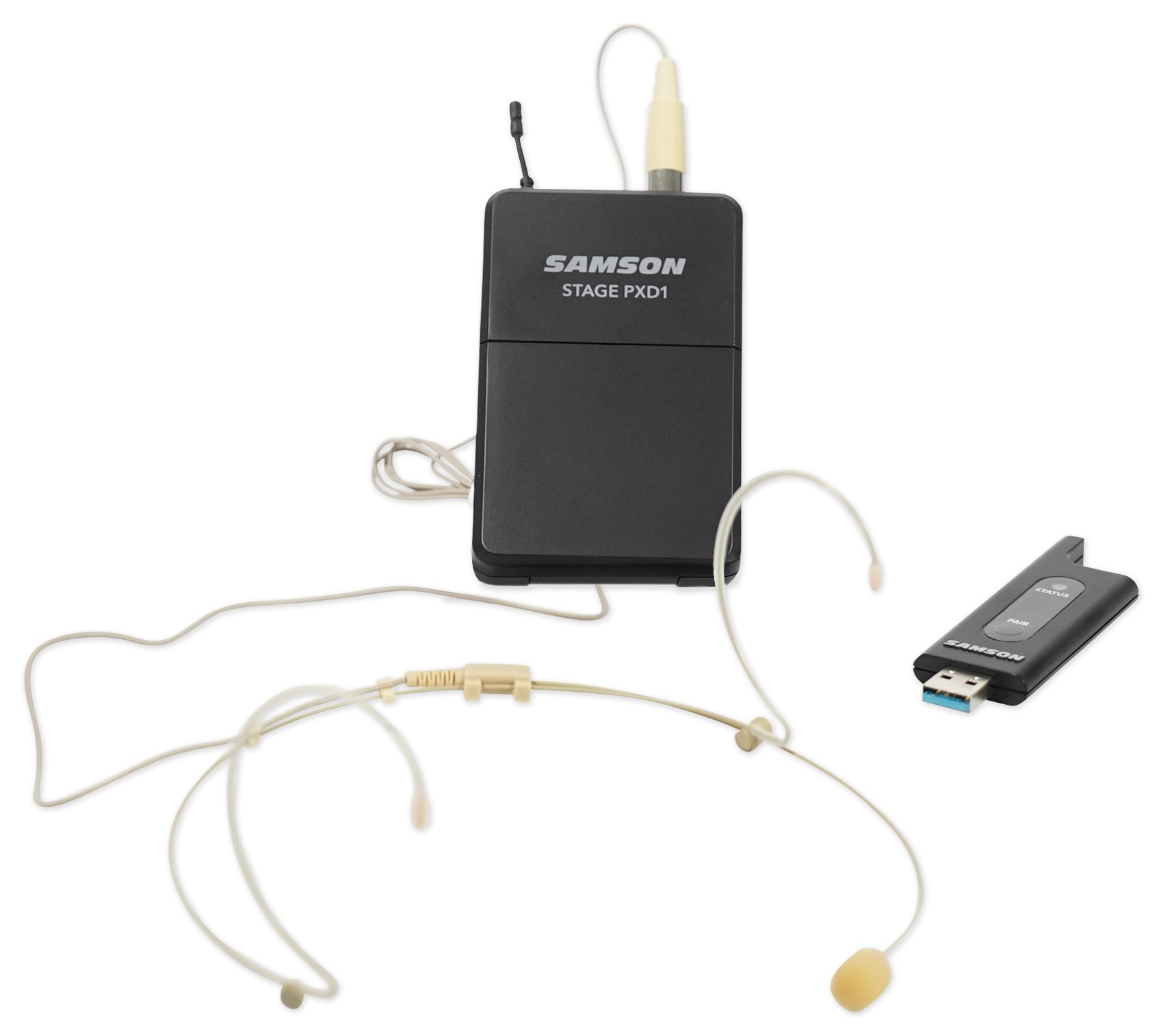 Amazon.com: Samson SWXPD1BDE5 Stage XPD1 Headset - USB Digital 