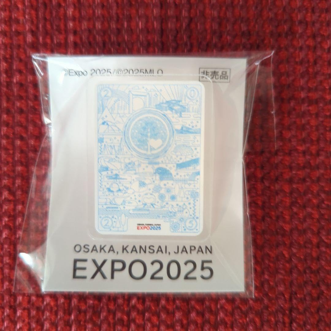 2025大阪関西万博 5月 ピンバッジ 非売品】 大阪・関西万博 ピンバッジ